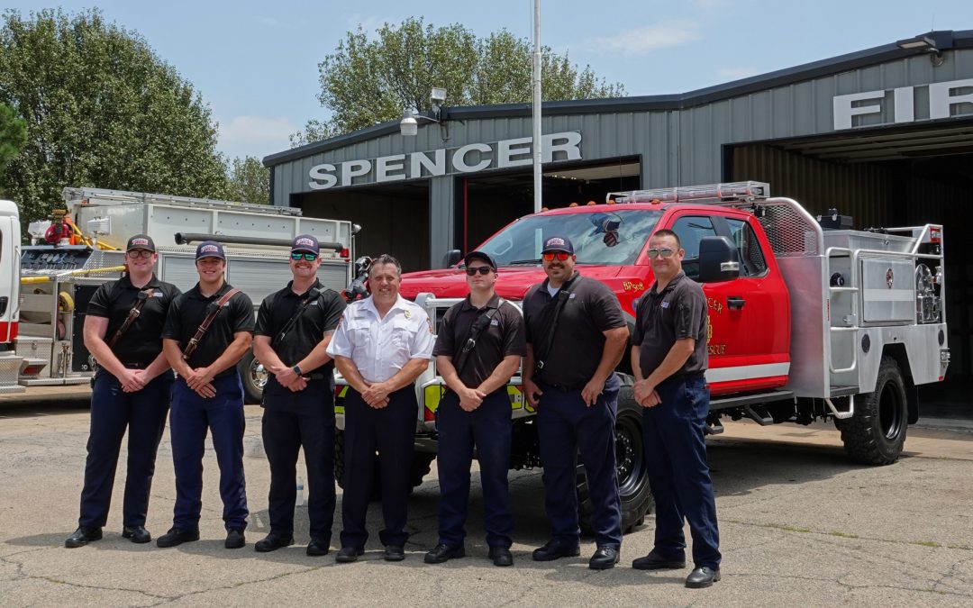 SPENCER FIRE DEPARTMENT ADDS STATE-OF-THE-ART BRUSH PUMPER TRUCK