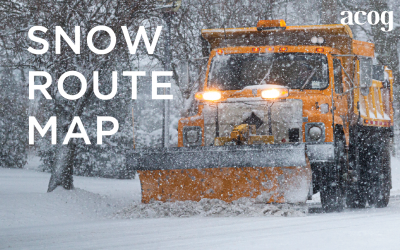 Central Oklahoma Regional Snow Route Map (Download or Print Now)