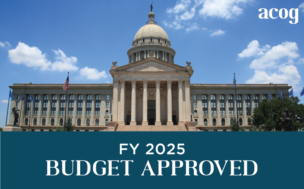 ACOG FY 2025 Budget Approved Association of Central Oklahoma Governments